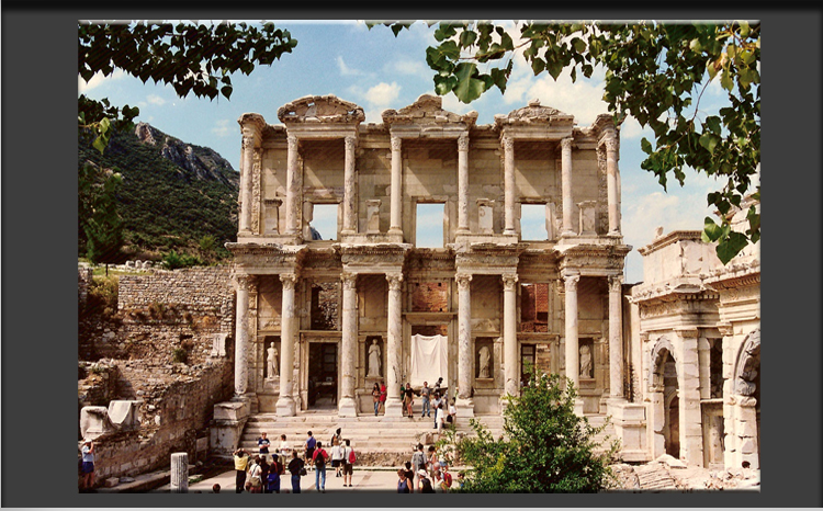 Ephesos, Library